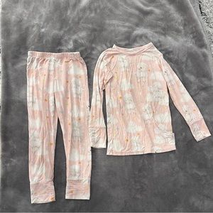 Girls size 4 Posh Peanut pajamas.